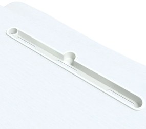 vidaXL Σταθμός Εργασίας Ρυθμιζόμενος 90x40x(13-50) εκ. Ατσάλι&amp;Επ. Ξύλο