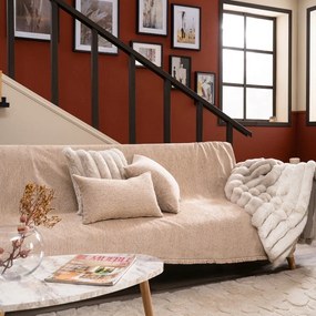 Ριχτάρι Fremont 14 Pink Teoran Διθέσιο 180x250cm Βαμβάκι-Πολυέστερ