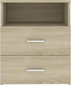 vidaXL Κομοδίνο Sonoma Δρυς 50 x 32 x 60 εκ.
