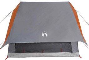 vidaXL Σκηνές Γκρι και πορτοκαλί 220 x 233 x 184 εκ Πολυεστέρας