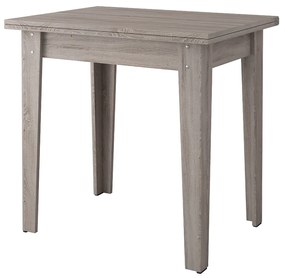 Τραπέζι Κουζίνας Επεκτεινόμενο Τρούφα HAZEL 80/120x60/80x77