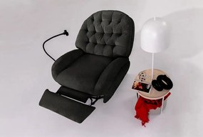 Recliner Dream Electric - Black Black