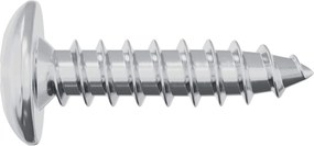 vidaXL Βίδα 12 pcs Ασημί M4 x 16 χιλ Ατσάλι