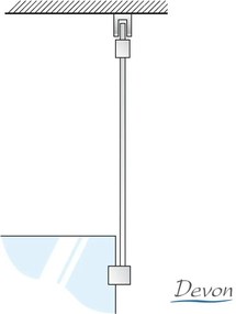 ΒΡΑΧΙΟΝΑΣ ΟΡΟΦΗΣ 100εκ. IWIS CHROME