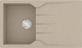 Sanitec Ultra Granite 805 (86x50) - Γρανιτένιος νεροχύτης - Sabbia