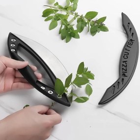 Κόπτης Πίτσας από Ανοξείδωτο Ατσάλι 29cm