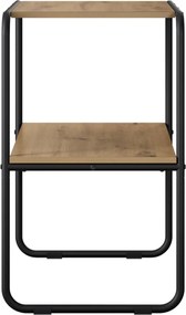vidaXL Τραπέζι κονσόλας Artisan Δρυς 60 x 42,5 x 70 εκ