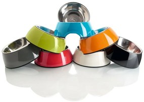 Ταΐστρα σκύλων Hunter μελαμίνη Ανοξείδωτο ατσάλι Μαύρο 160 ml (14,5 x 14,5 x 7 cm)