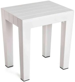 Σκαμπό Πλαστικό Lombok 06504.002 - 4436501 38x29x41cm White Plastic