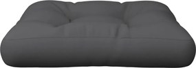 vidaXL Μαξιλάρι Παλέτας Ανθρακί 58 x 58 x 10 εκ. Υφασμάτινο
