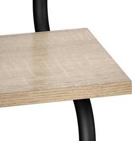 vidaXL Ράφι 4-επίπεδο Sonoma Δρυς 60 x 24,5 x 104 εκ