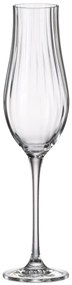 Ποτήρι Σαμπάνιας 200ml Limosa Optic - Crystal Bohemia