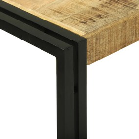 vidaXL Τραπέζι κονσόλας 120x33x75 εκ Μασίφ Ξύλο Μάνγκο