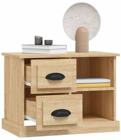 vidaXL Κομοδίνο Sonoma Δρυς 60x35,5x45 εκ.