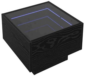 vidaXL Ντουλάπι αποθήκευσης Μαύρη δρυς 40 x 40 x 30 cm