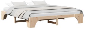 vidaXL Κρεβάτι 180x200cm από Μασίφ Ξύλο Πεύκου