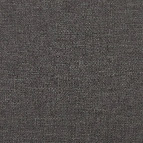 vidaXL Υποπόδιο Σκούρο Γκρι 78 x 56 x 32 εκ. Υφασμάτινο
