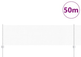 vidaXL Γαλβανισμένος Φράχτης με 22 U Posts Ασημί 0.6x50 μ Ατσάλι