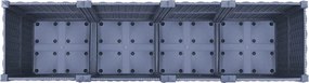 vidaXL Ζαρντινιέρα 160 x 40 x 38 εκ. από Πολυπροπυλένιο