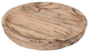 Πλατώ Σερβιρίσματος Paulownia Burned 00.07.75226 Natural Wood