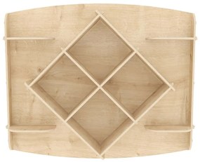 Ραφιέρα Τοίχου Ato 875ZNA4640 81,6x15x61,8cm Oak