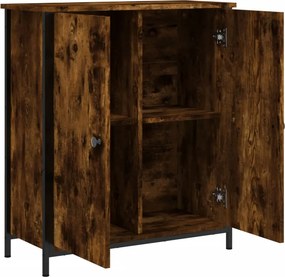 vidaXL Ντουλάπι Καπνιστή Δρυς 70 x 30 x 80 εκ. από Επεξεργ. Ξύλο