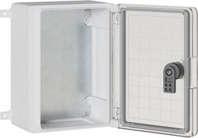 vidaXL Ντουλάπι Ελέγχου Γκρι 25 x 13 x 24 εκ ΑΒΣ Πλαστικό