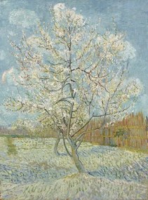 Αναπαραγωγή The Pink Peach Tree, 1888, Vincent van Gogh