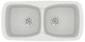 Sanitec Classic 319 Granite White Νεροχύτης