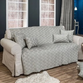 Ριχτάρι Memphis 11 Grey Teoran Three-Seater 180x300cm Ακρυλικό-Πολυέστερ