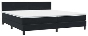 ΚΡΕΒΑΤΙ BOXSPRING ΜΕ ΣΤΡΩΜΑ ΜΑΥΡΟ 180X210 ΕΚ. ΒΕΛΟΥΔΙΝΟ 3316031