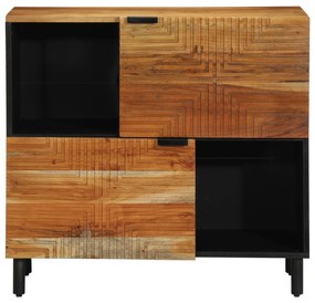 vidaXL Σερβάν 80x33x75 εκ. Μασίφ ξύλο ακακίας