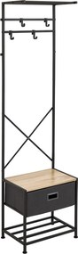 Έπιπλο Εισόδου (45x30x160) F-V Tissa D.Grey 212723A