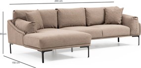 Corner Sofa Leo Corner Left - Mocha Mocha
