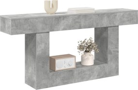 vidaXL Σκυρόχρωμο Γκρι 160 x 30 x 74 εκ