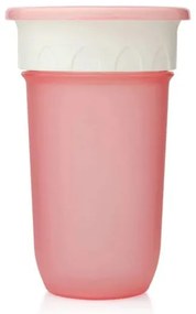 Ποτήρι Εκπαιδευτικό 360° 300ml Pink +12m Kiokids