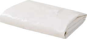 vidaXL Μουσαμάς Λευκός 5 x 6 μ. 650 γρ./μ.²