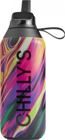 Μπουκάλι Θερμός 500ml Chilly's Series 2 Flip Cosmic Nebula