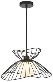 Φωτιστικό Οροφής Belinda 4275100 Φ45x150cm 1xE27 40W Black-White Viokef