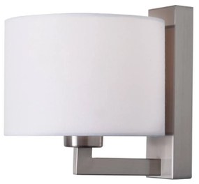 Φωτιστικό Τοίχου OD5612WN White Metal, Fabric