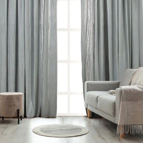 Κουρτίνα (270x280) Με Τρέσα Whitegg K0193-2 Light Grey