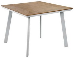 Τραπέζι HM5563.01 Λευκό 80x80x72cm