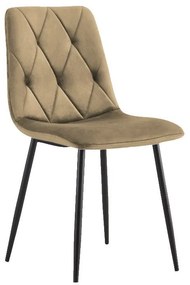 Dining Chair 2103 Fylliana Brown - Black 44x55x86 cm