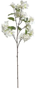 Τεχνητό Λουλούδι Βουκαμβίλια 00-10029-6 108cm White Marhome Πλαστικό, Ύφασμα
