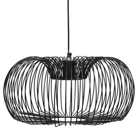 Ceiling Light FL31832 Fylliana Black - Gold 46x21 cm 46x46x110 εκ.