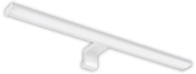 Απλίκα Φωτιστικό Τοίχου Μπάνιου LED 12W IP44 4000K 60x12 Lumen-3-601210-Λευκό 3-601210