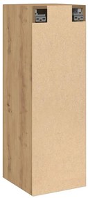vidaXL Σετ ντουλάπι τηλεόρασης 2 τεμαχίων Artisan Oak Ξύλο μηχανής