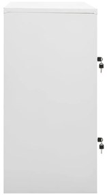vidaXL Φοριαμοί 2 τεμ. Ανοιχτό Γκρι/Μπλε 90 x 45 x 92,5 εκ. Ατσάλινοι