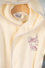 ΜΠΟΥΡΝΟΥΖΙ Με Κέντημα bebe Rabbit Girl 148 SIZE:02 Εκρού 100% Cotton - DIMcol