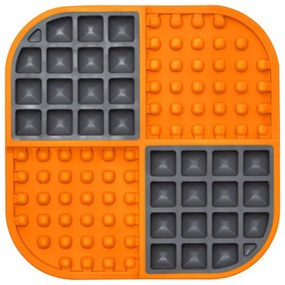Ταΐστρα σκύλων Lickimat Dog Slomo Orange πολυπροπυλένιο TPR